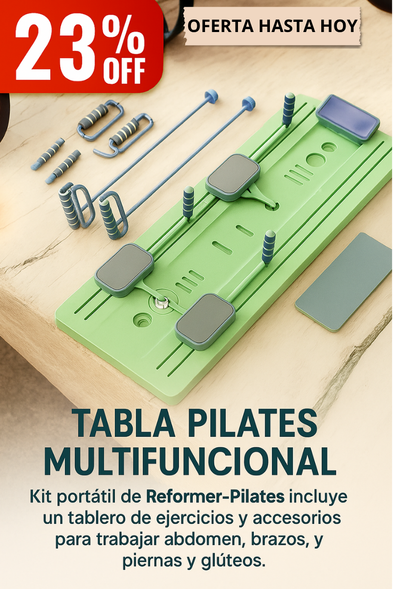 Lleva el combo completo🏋🏻 | Tabla Pilates Multifuncional🤩