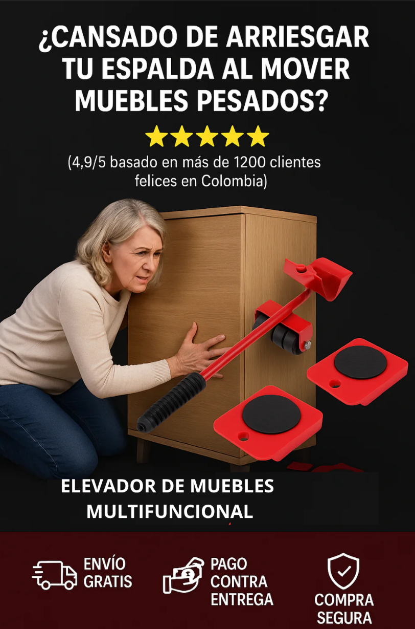 EasyLift™ Elevador de muebles Multifuncional